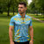 Custom Kings Saint Lucia Cricket Zipper Polo Shirt Rise To Victory - Wonder Print Shop