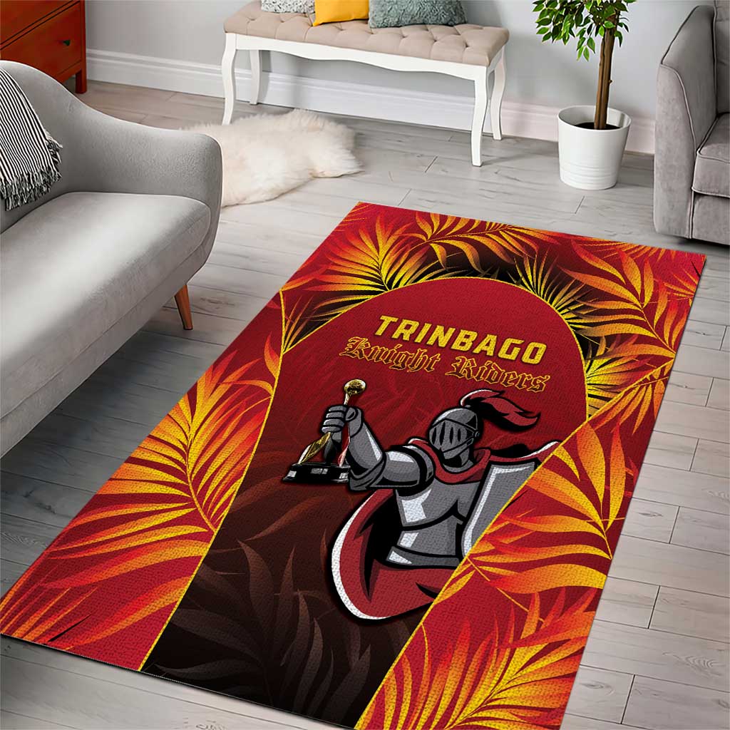 Trinbago Cricket Knight Riders Area Rug Go Champs - Wonder Print Shop