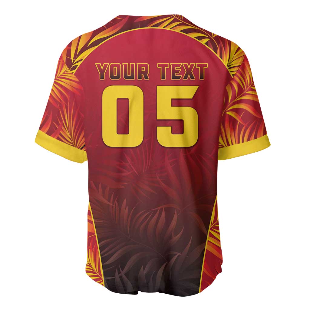 Custom Trinbago Cricket Knight Riders Baseball Jersey Go Champs - Wonder Print Shop