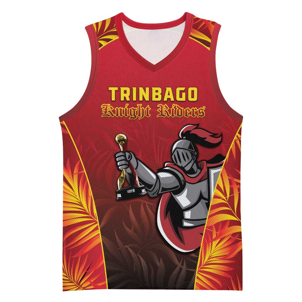 Custom Trinbago Cricket Knight Riders Basketball Jersey Go Champs - Wonder Print Shop