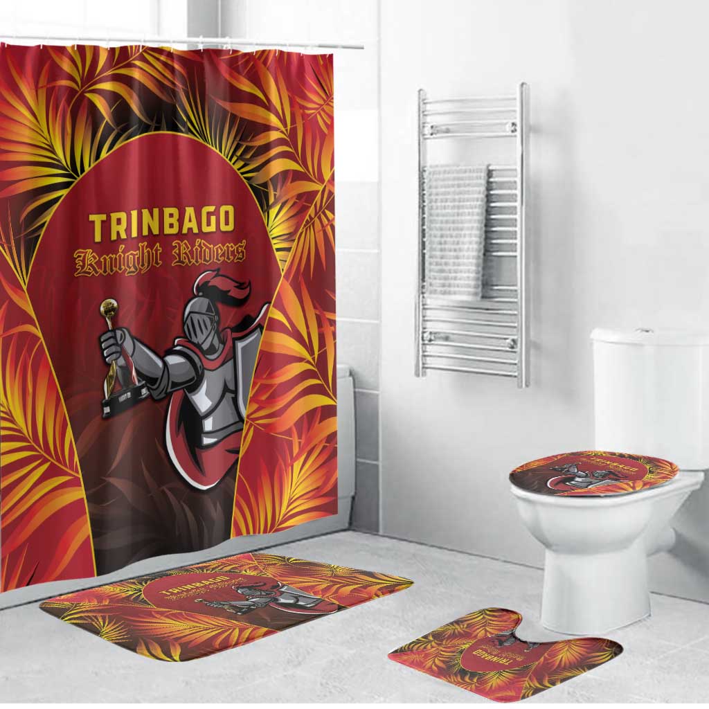 Trinbago Cricket Knight Riders Bathroom Set Go Champs - Wonder Print Shop