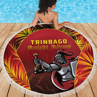 Trinbago Cricket Knight Riders Beach Blanket Go Champs - Wonder Print Shop