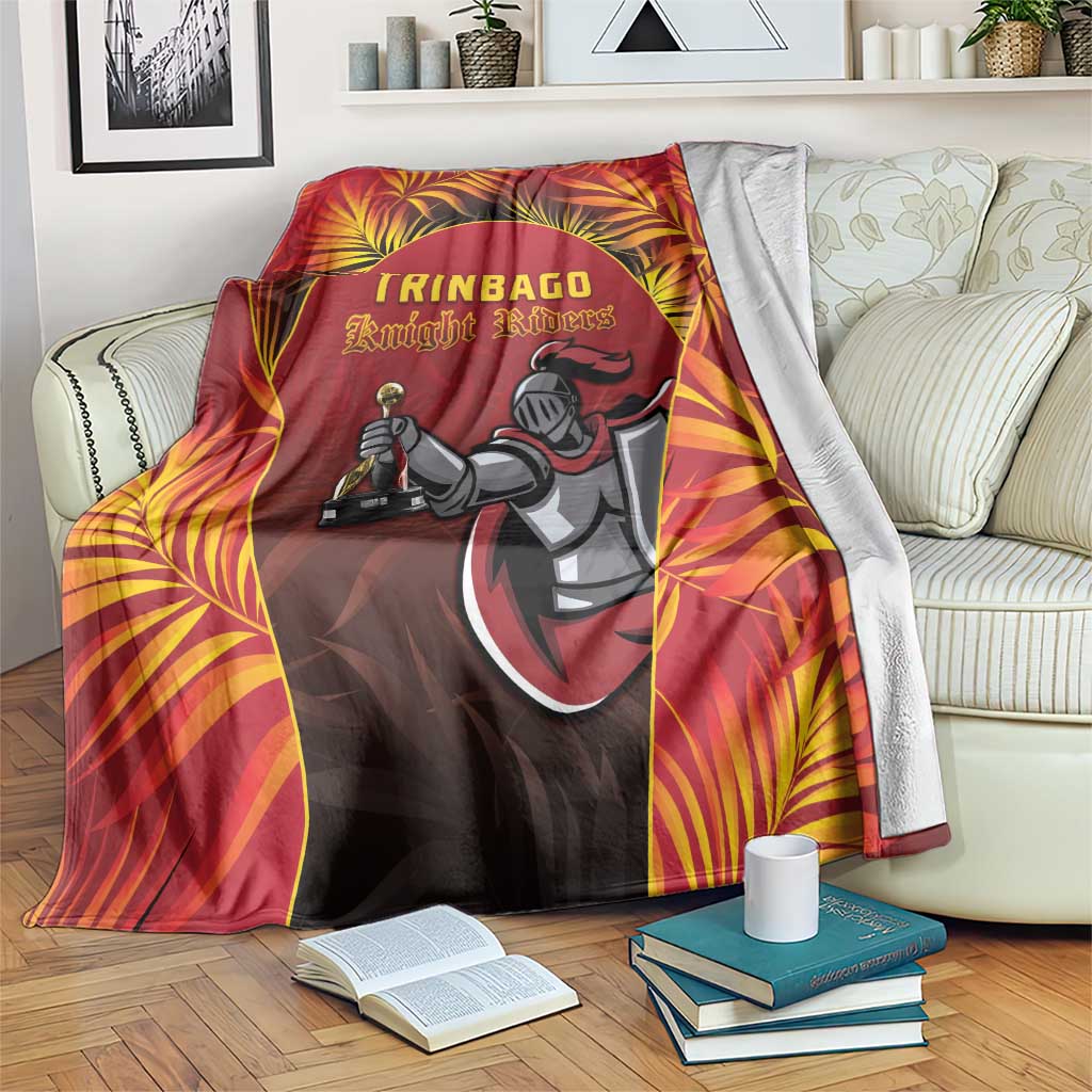 Trinbago Cricket Knight Riders Blanket Go Champs - Wonder Print Shop