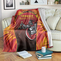 Trinbago Cricket Knight Riders Blanket Go Champs - Wonder Print Shop
