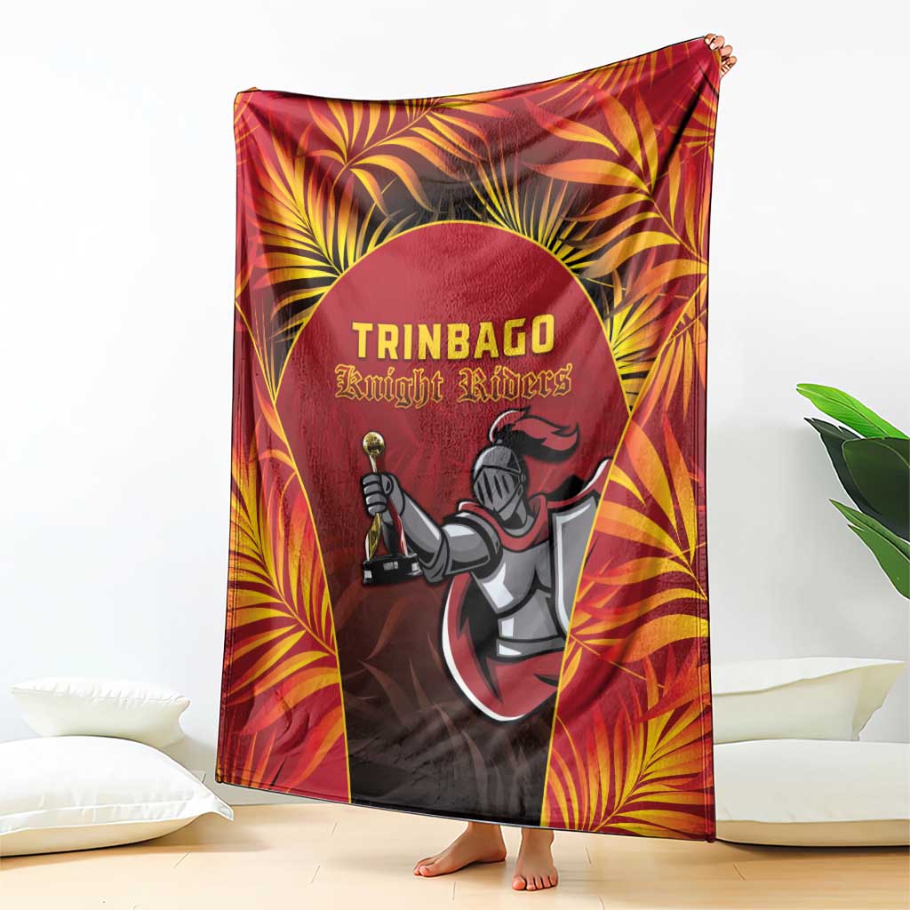 Trinbago Cricket Knight Riders Blanket Go Champs - Wonder Print Shop