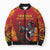 Custom Trinbago Cricket Knight Riders Bomber Puffer Jacket Go Champs - Wonder Print Shop