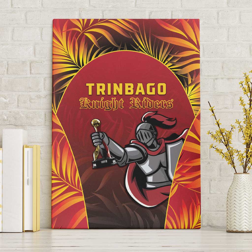 Trinbago Cricket Knight Riders Canvas Wall Art Go Champs - Wonder Print Shop