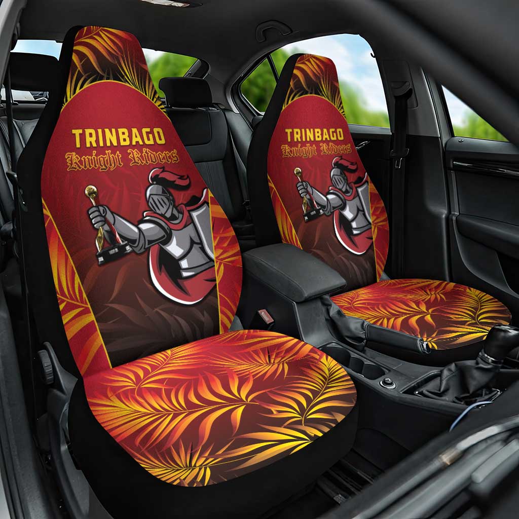 Trinbago Cricket Knight Riders Car Seat Cover Go Champs - Wonder Print Shop