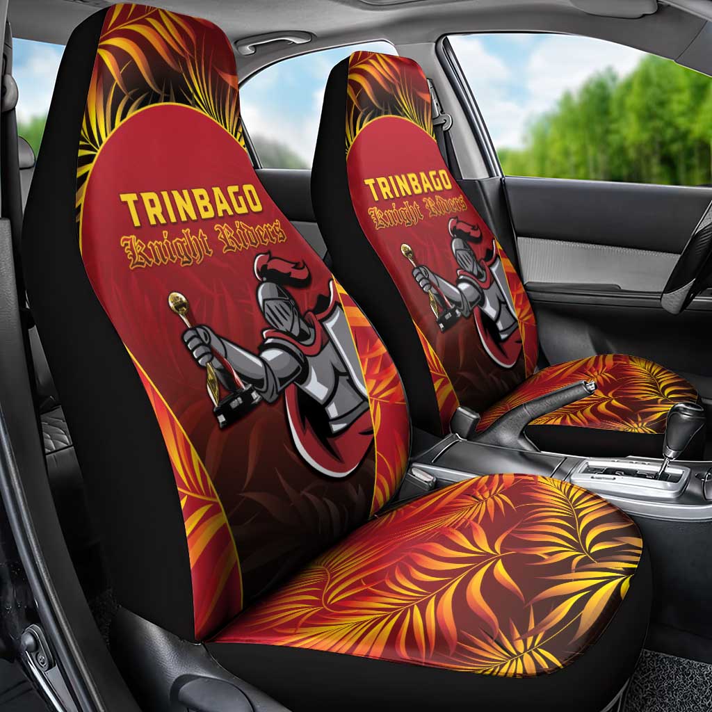 Trinbago Cricket Knight Riders Car Seat Cover Go Champs - Wonder Print Shop