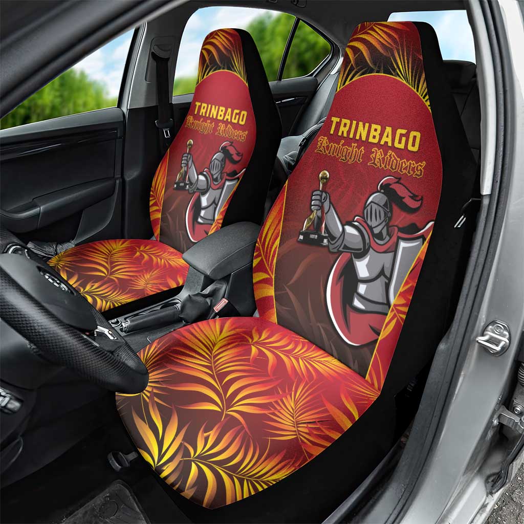Trinbago Cricket Knight Riders Car Seat Cover Go Champs - Wonder Print Shop