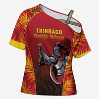 Custom Trinbago Cricket Knight Riders Cross Shoulder Shirt Go Champs - Wonder Print Shop