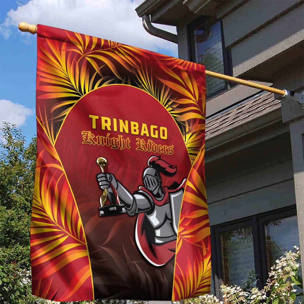Trinbago Cricket Knight Riders Garden Flag Go Champs - Wonder Print Shop