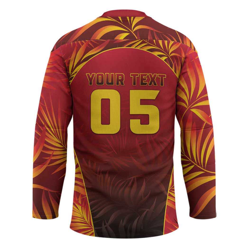 Custom Trinbago Cricket Knight Riders Hockey Jersey Go Champs - Wonder Print Shop