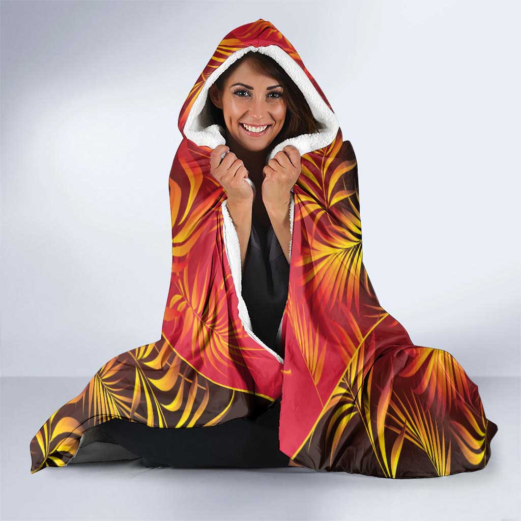 Trinbago Cricket Knight Riders Hooded Blanket Go Champs - Wonder Print Shop