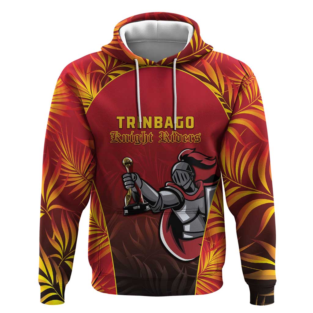 Custom Trinbago Cricket Knight Riders Hoodie Go Champs - Wonder Print Shop