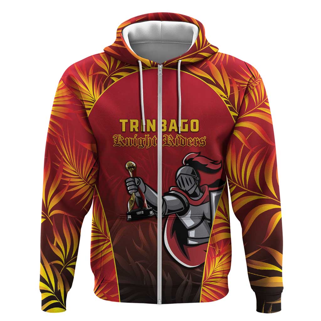 Custom Trinbago Cricket Knight Riders Hoodie Go Champs - Wonder Print Shop