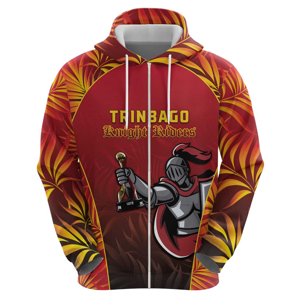 Custom Trinbago Cricket Knight Riders Hoodie Go Champs - Wonder Print Shop