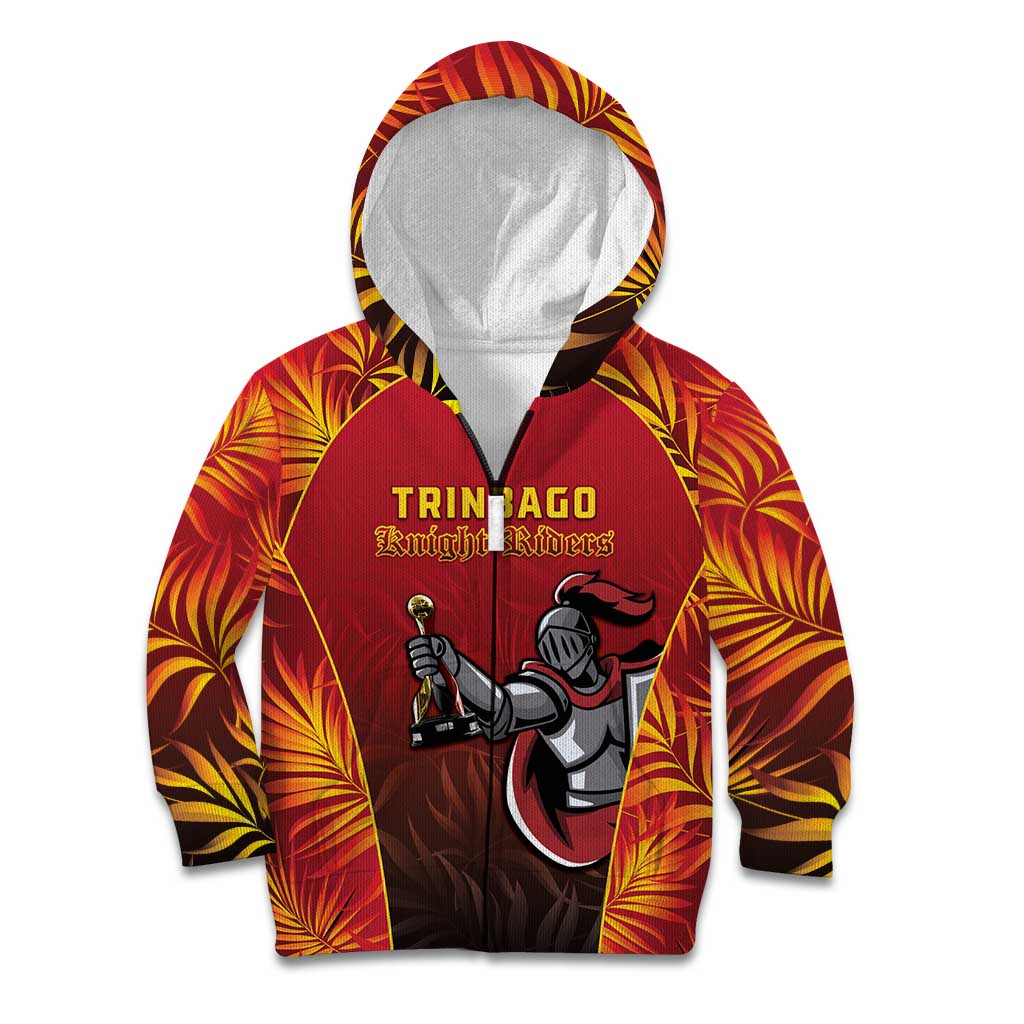 Custom Trinbago Cricket Knight Riders Kid Hoodie Go Champs - Wonder Print Shop