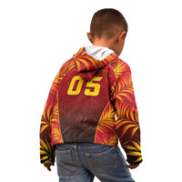 Custom Trinbago Cricket Knight Riders Kid Hoodie Go Champs - Wonder Print Shop
