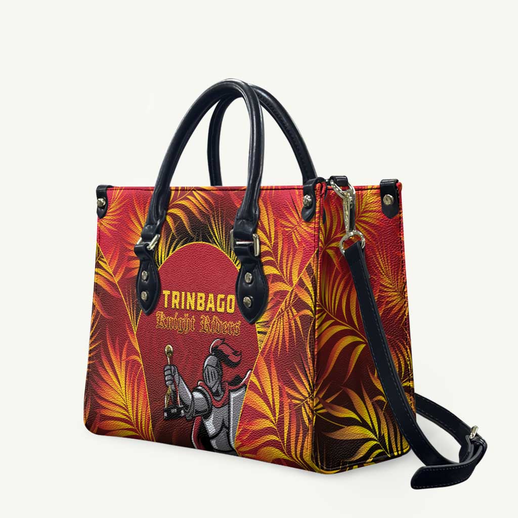Trinbago Cricket Knight Riders Leather Bag Go Champs - Wonder Print Shop