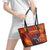 Trinbago Cricket Knight Riders Leather Tote Bag Go Champs - Wonder Print Shop