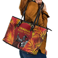 Trinbago Cricket Knight Riders Leather Tote Bag Go Champs - Wonder Print Shop