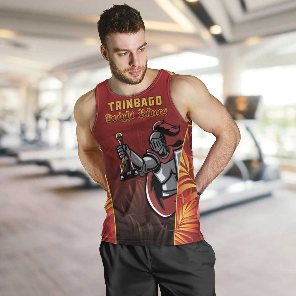 Custom Trinbago Cricket Knight Riders Men Tank Top Go Champs - Wonder Print Shop