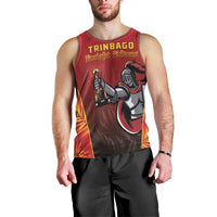 Custom Trinbago Cricket Knight Riders Men Tank Top Go Champs - Wonder Print Shop