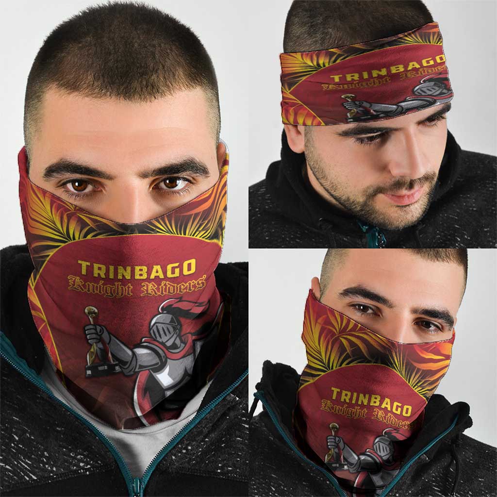 Trinbago Cricket Knight Riders Neck Gaiter Go Champs - Wonder Print Shop