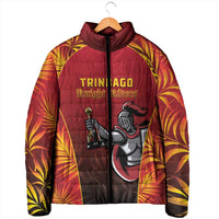 Custom Trinbago Cricket Knight Riders Padded Jacket Go Champs - Wonder Print Shop