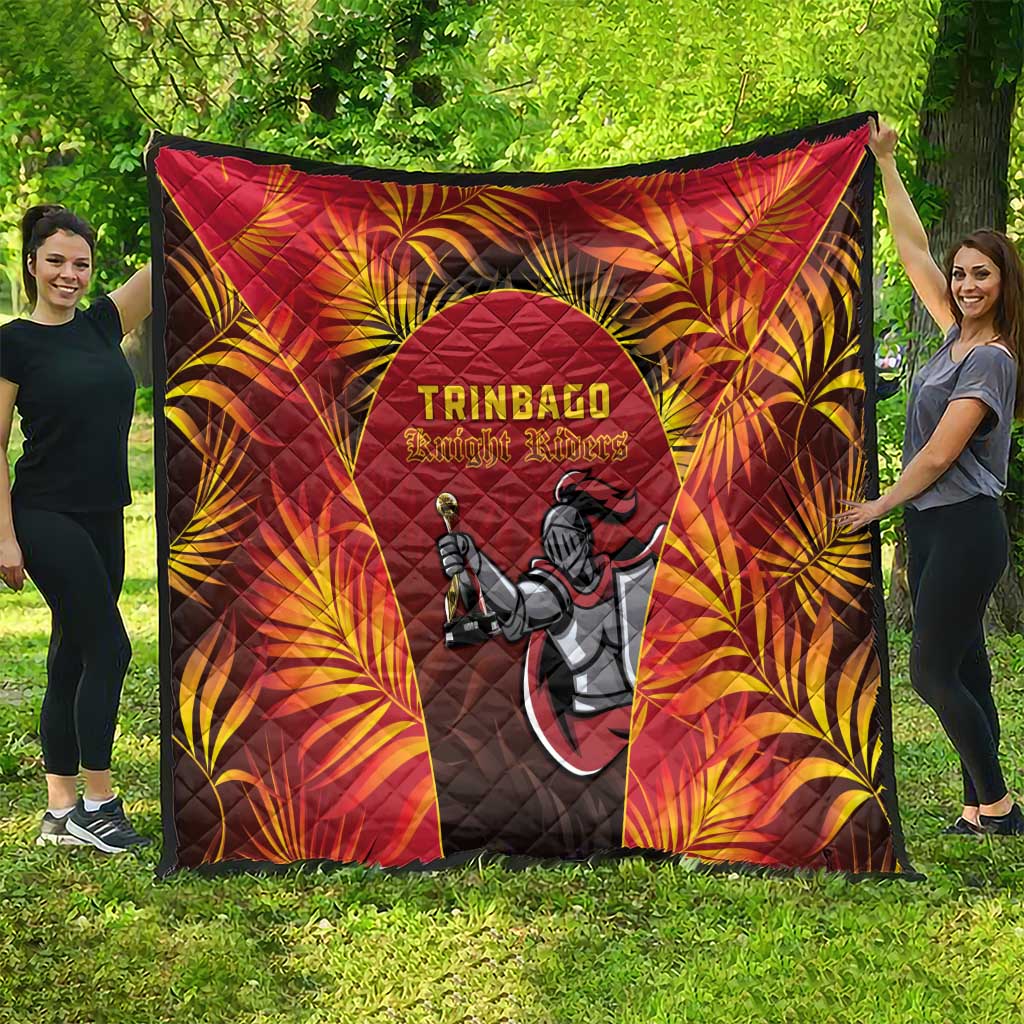 Trinbago Cricket Knight Riders Quilt Go Champs - Wonder Print Shop