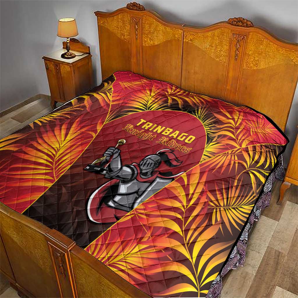 Trinbago Cricket Knight Riders Quilt Go Champs - Wonder Print Shop