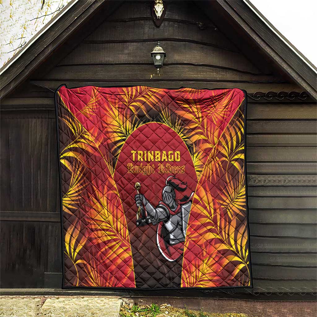 Trinbago Cricket Knight Riders Quilt Go Champs - Wonder Print Shop