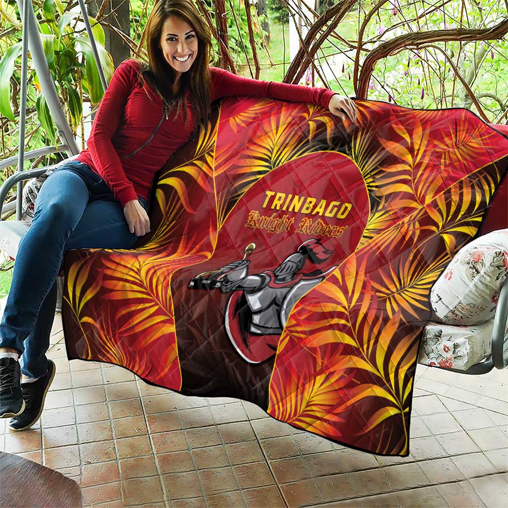 Trinbago Cricket Knight Riders Quilt Go Champs - Wonder Print Shop