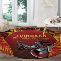 Trinbago Cricket Knight Riders Round Carpet Go Champs - Wonder Print Shop