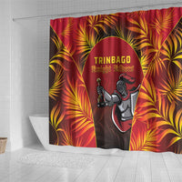Trinbago Cricket Knight Riders Shower Curtain Go Champs - Wonder Print Shop