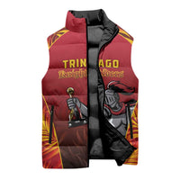 Custom Trinbago Cricket Knight Riders Sleeveless Puffer Jacket Go Champs - Wonder Print Shop