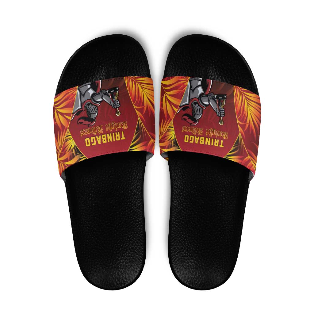 Trinbago Cricket Knight Riders Slide Sandals Go Champs - Wonder Print Shop