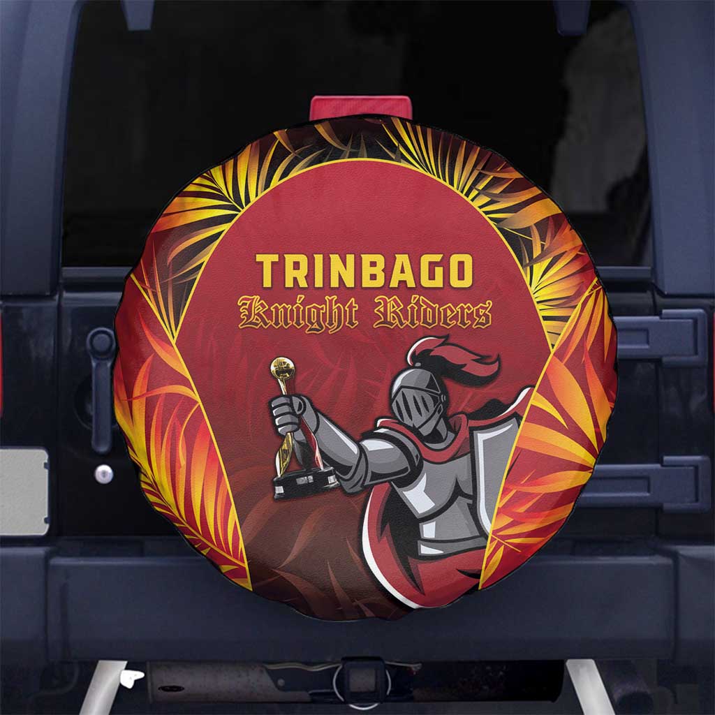 Trinbago Cricket Knight Riders Spare Tire Cover Go Champs - Wonder Print Shop