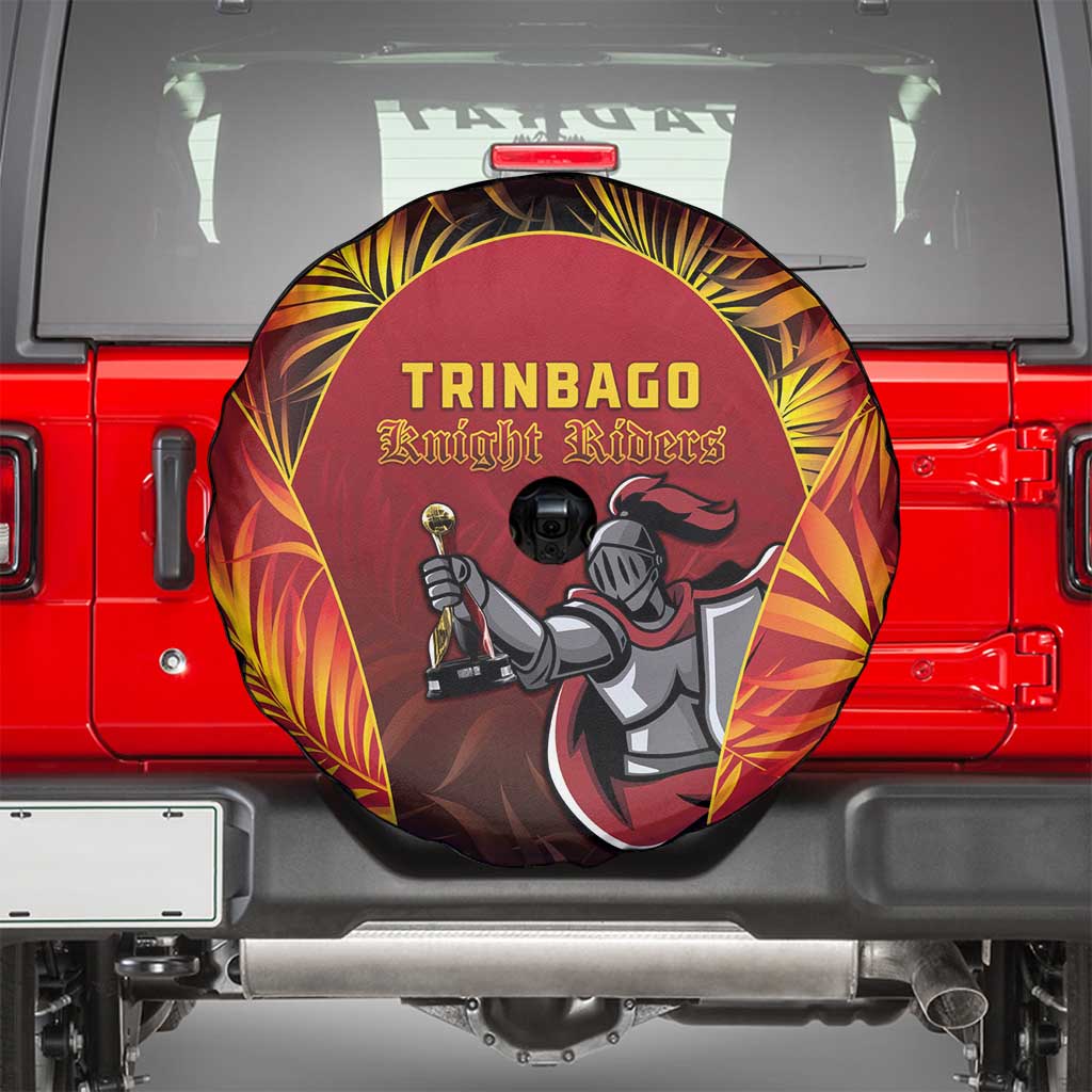 Trinbago Cricket Knight Riders Spare Tire Cover Go Champs - Wonder Print Shop