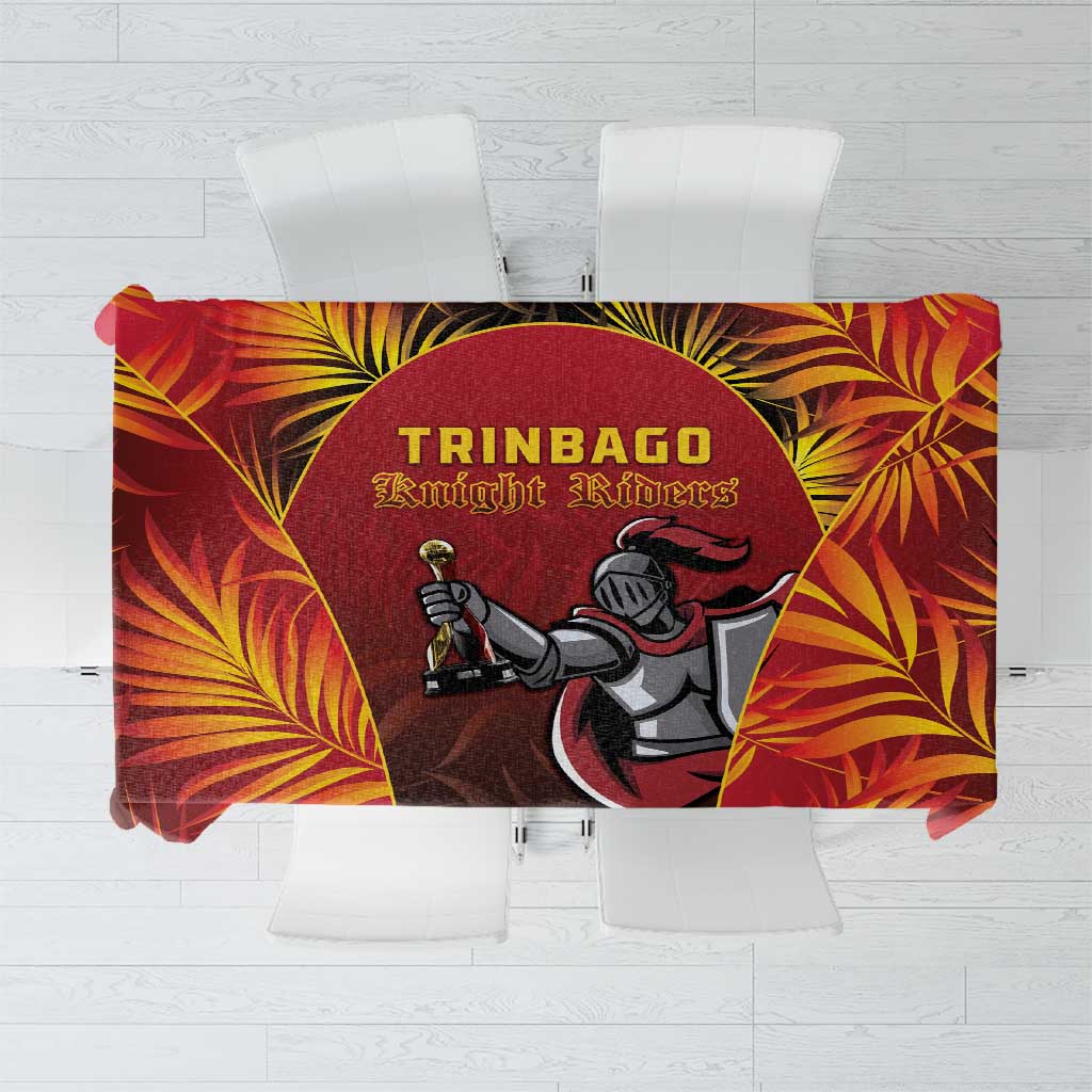 Trinbago Cricket Knight Riders Tablecloth Go Champs - Wonder Print Shop