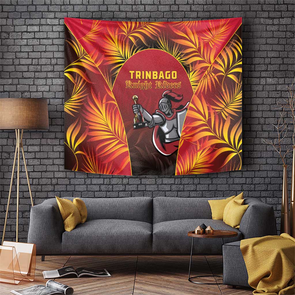 Trinbago Cricket Knight Riders Tapestry Go Champs - Wonder Print Shop