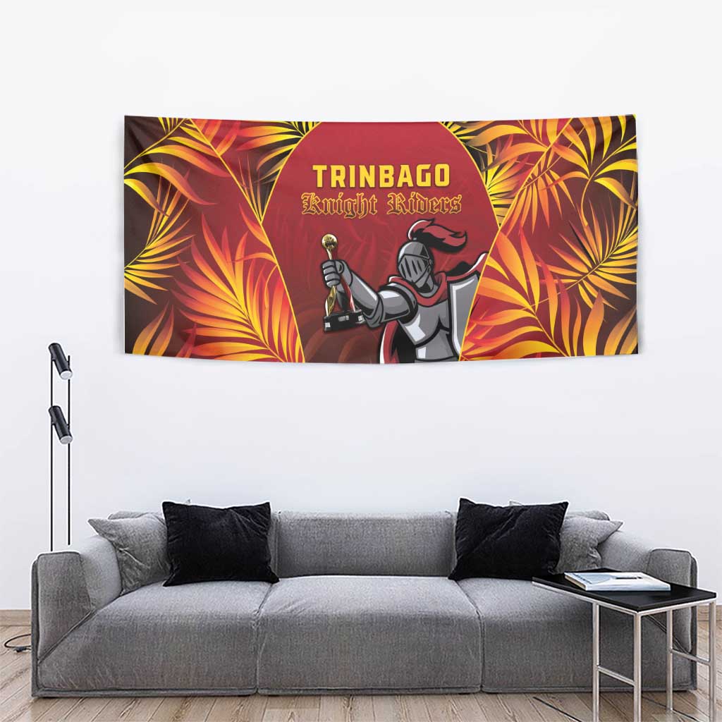 Trinbago Cricket Knight Riders Tapestry Go Champs - Wonder Print Shop