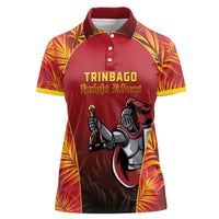 Custom Trinbago Cricket Knight Riders Women Polo Shirt Go Champs - Wonder Print Shop