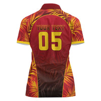 Custom Trinbago Cricket Knight Riders Women Polo Shirt Go Champs - Wonder Print Shop