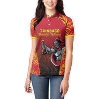 Custom Trinbago Cricket Knight Riders Women Polo Shirt Go Champs - Wonder Print Shop