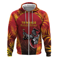 Custom Trinbago Cricket Knight Riders Zip Hoodie Go Champs - Wonder Print Shop