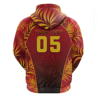 Custom Trinbago Cricket Knight Riders Zip Hoodie Go Champs - Wonder Print Shop
