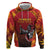 Custom Trinbago Cricket Knight Riders Zip Hoodie Go Champs - Wonder Print Shop