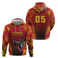 Custom Trinbago Cricket Knight Riders Zip Hoodie Go Champs - Wonder Print Shop